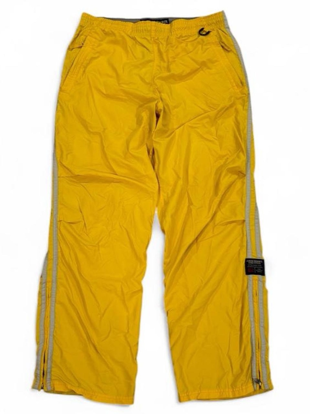 Y2K Abercrombie & Fitch yellow track pants